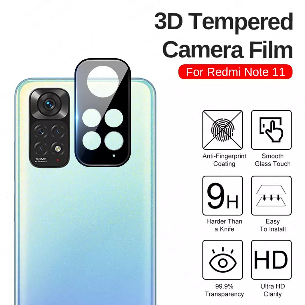 Photography Kit Pro Xiaomi - 1-3Pcs 3D โค้งกล้องเลนส์ตัวป้องกันสำหรับ Xiaomi Redmi Note