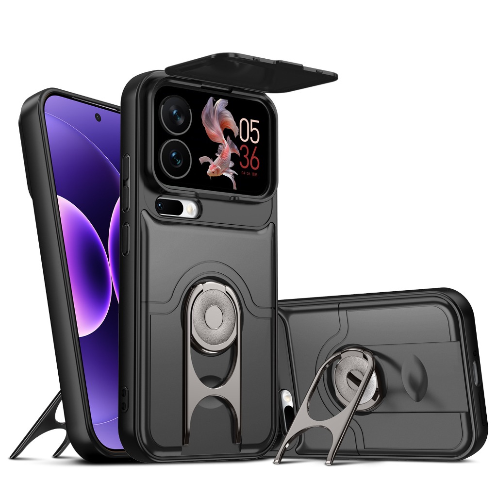 Photography Xiaomi 15 - เคสโทรศัพท์พร้อมตัวป้องกันเลนส์กล้องแบบเลื่อนได้ สำหรับ Xiaomi 17T Pro 17