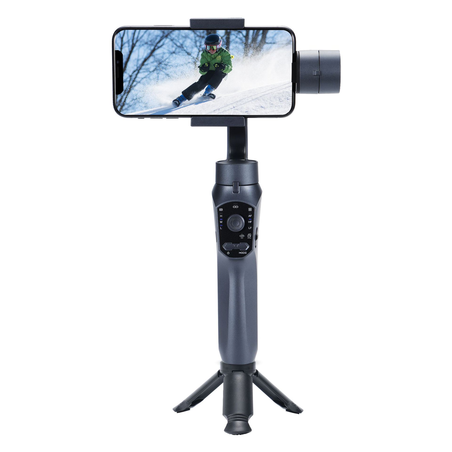 Handheld Stabilizer Gimbal - F10 PRO ไม้กันสั่นมือถือแบบสามแกน สำหรับถ่ายวิดีโอไลฟ์สด ป้องกันการสั่นไหว ถ่ายวิดีโอ