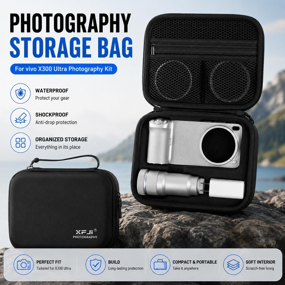 Photography Kit Vivo X300 Ultra - กล่องเก็บของสำหรับชุดถ่ายภาพ Vivo X300 Ultra กระเป๋าใส่เลนส์เทเลโฟโต้ G2
