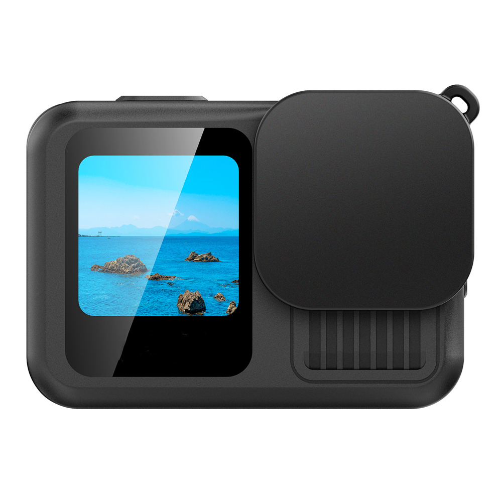 ฝาครอบเลนส์ซิลิโคนป้องกันฝุ่นส - Gopro Action Camera Hero 11 Black บทวิจารณ์และราคา