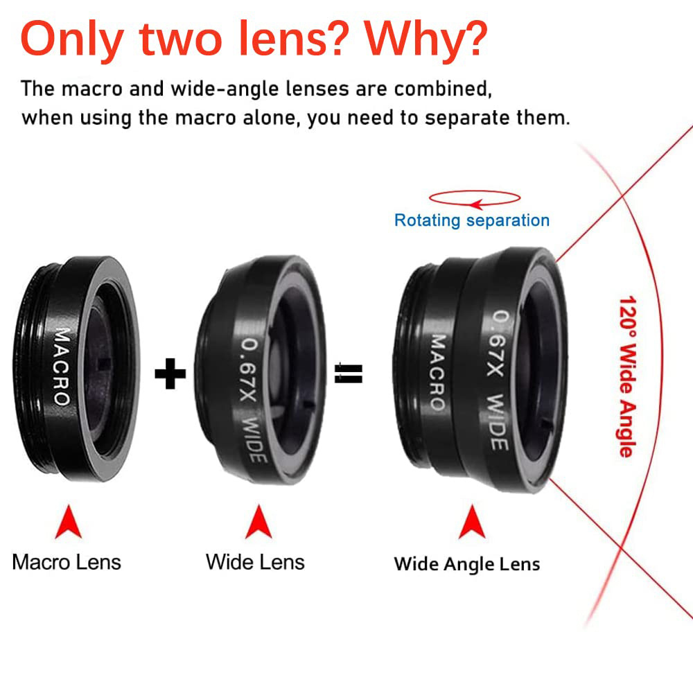 เลนส์ฟิชอาย 3 in 1 อเนกประสงค์ - Photography Zooming บทวิจารณ์และราคา