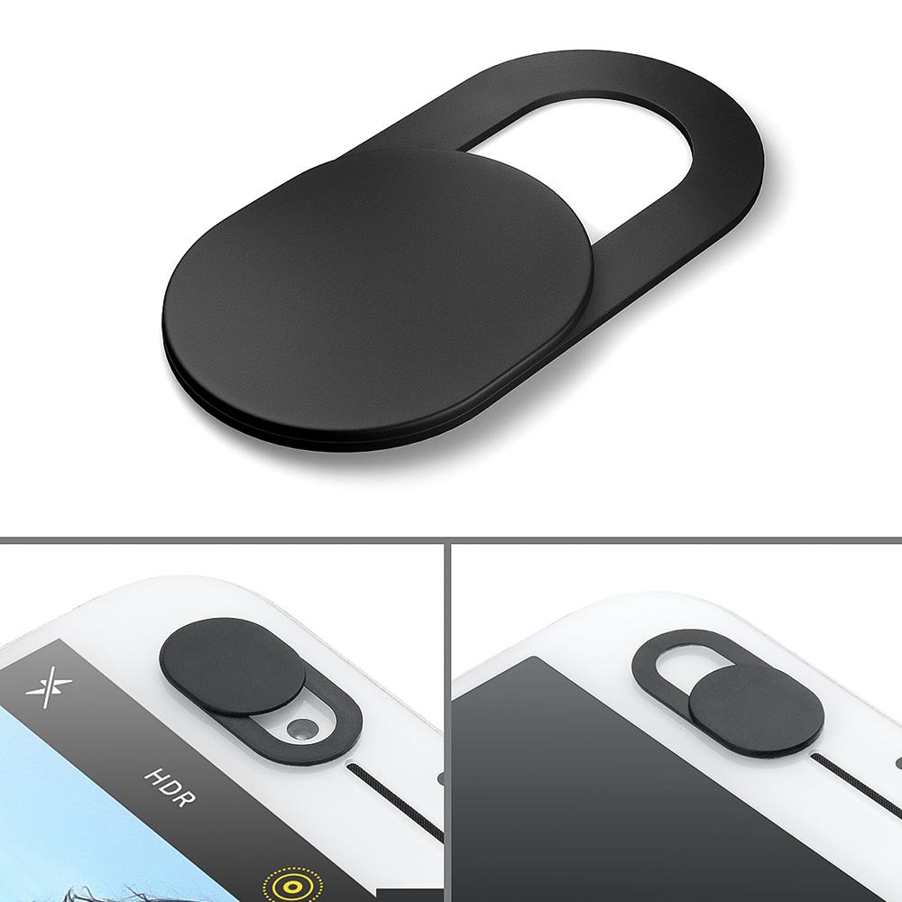 3pcs พลาสติกสีดําเว็บแคม Anti- - Photography Zooming บทวิจารณ์และราคา