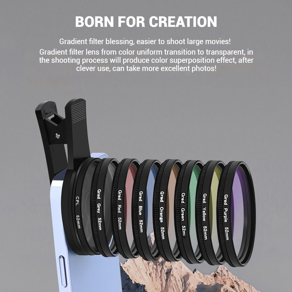 เลนส์โทรศัพท์มือถือ 52 มม. พร้ - Photography Zooming บทวิจารณ์และราคา