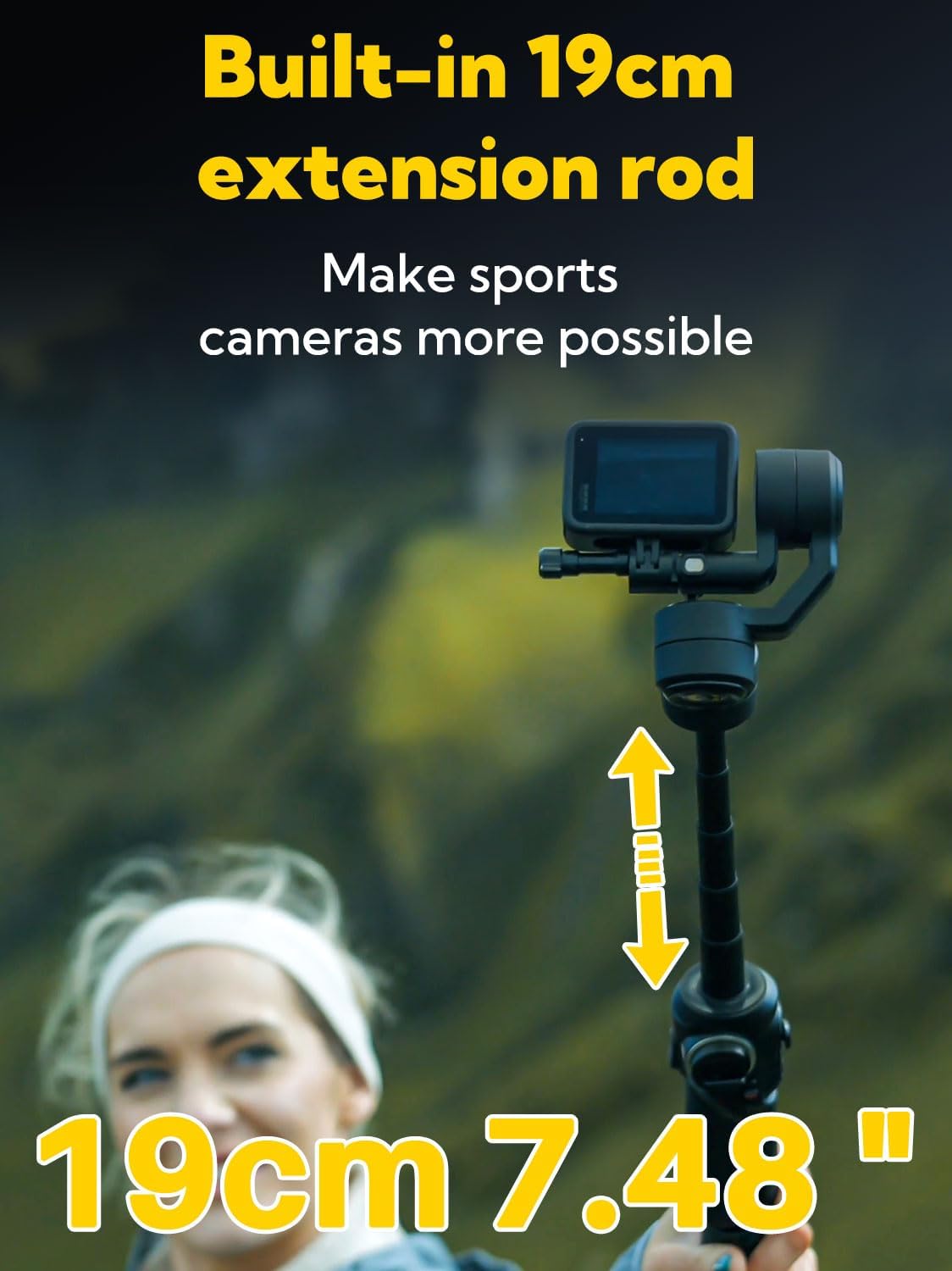 ตัวกันสั่นแบบมือถือ 3 แกนสำหรั - Handheld Stabilizer Gimbal บทวิจารณ์และราคา
