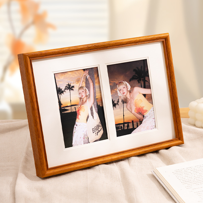 กรอบรูปไม้เนื้อแข็งแบบหลายช่อง - Photography Narrative บทวิจารณ์และราคา