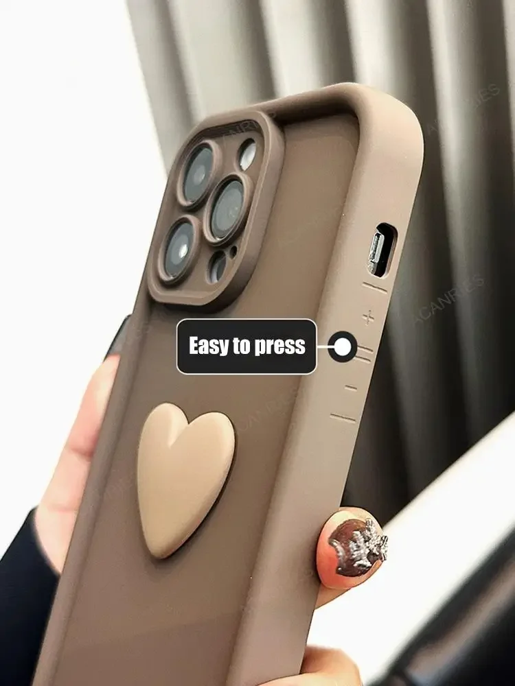 เคสซิลิโคนรูปหัวใจ 3 มิติ น่าร - Photography Xiaomi 15 บทวิจารณ์และราคา