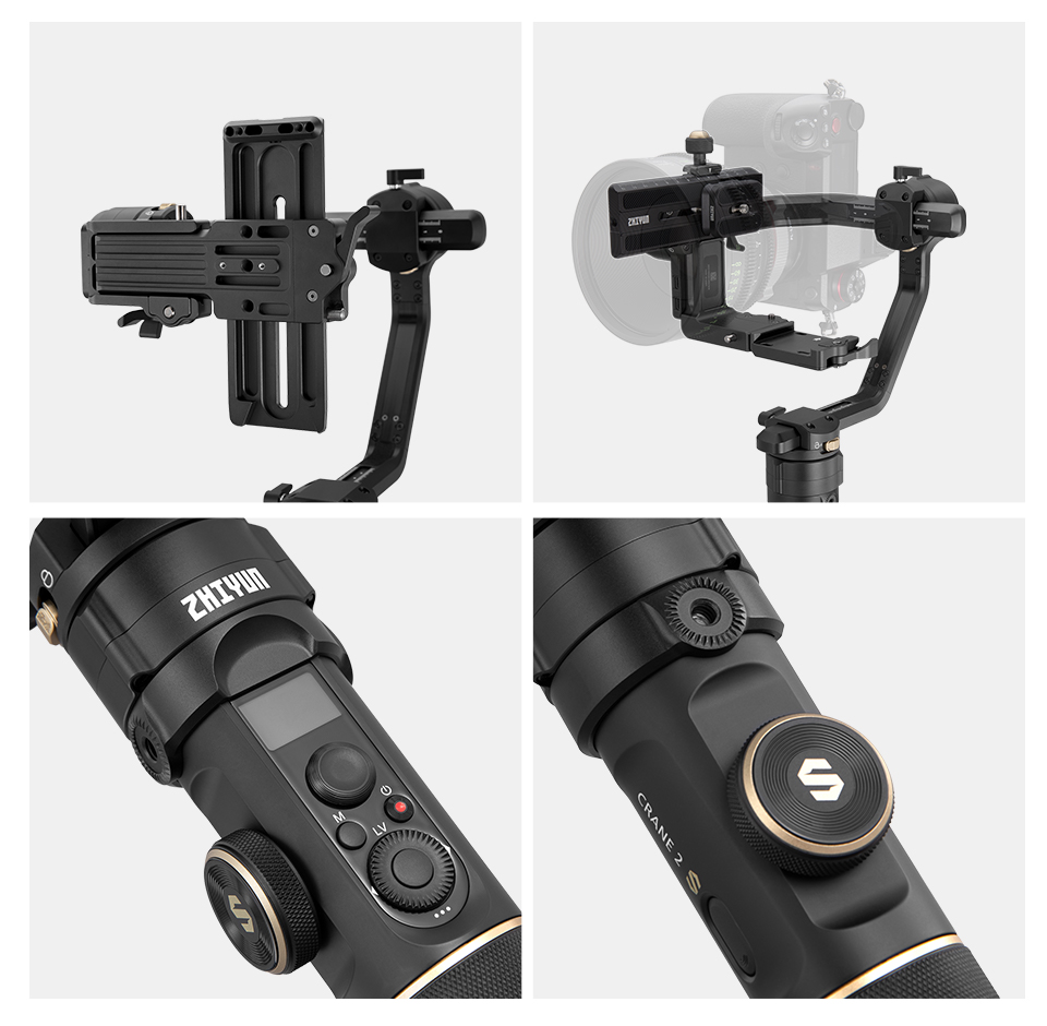 Zhiyun Crane 2S กิมบอลกันสั่นแ - Handheld Stabilizer Gimbal บทวิจารณ์และราคา