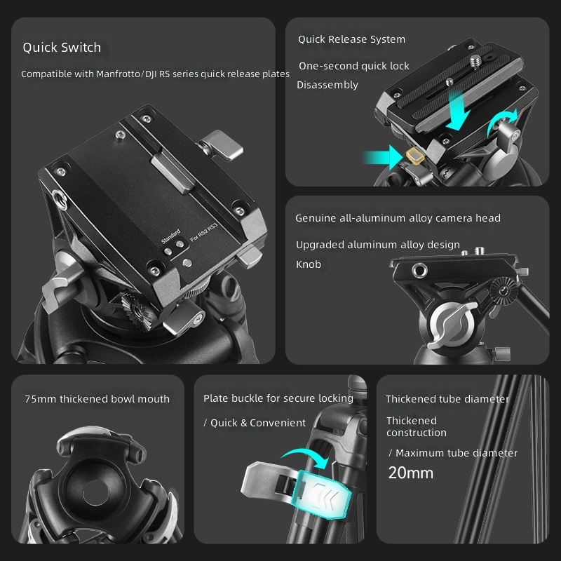 ขาตั้งกล้องถ่ายภาพ 1.9 เมตร พร - Photography Camera บทวิจารณ์และราคา