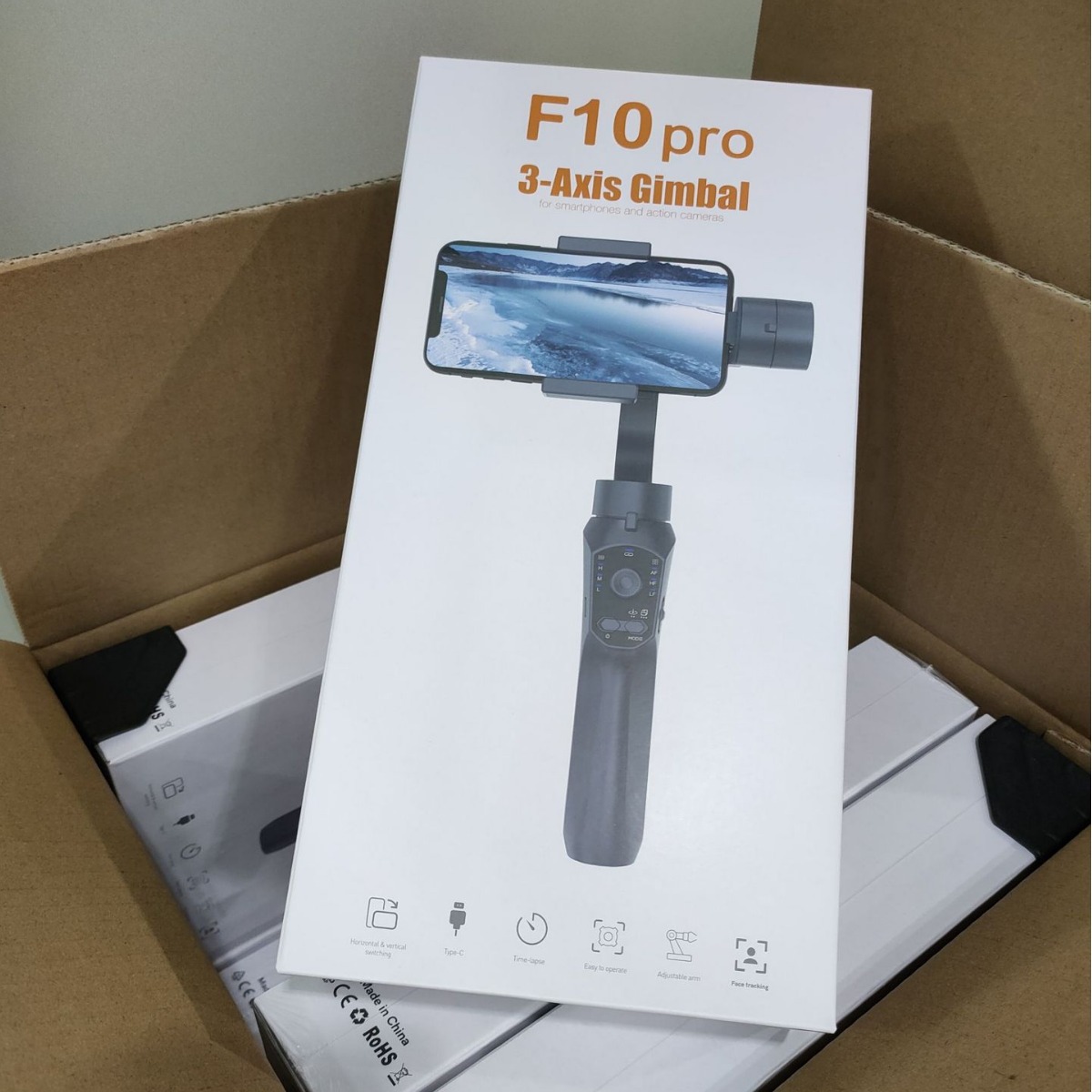 F10 PRO ไม้กันสั่นมือถือแบบสาม - Handheld Stabilizer Gimbal บทวิจารณ์และราคา