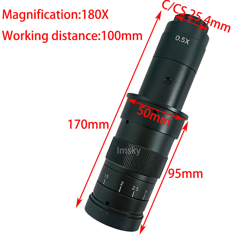 เลนส์ซูมปรับได้ 100X 180X 150X - Photography Zooming บทวิจารณ์และราคา