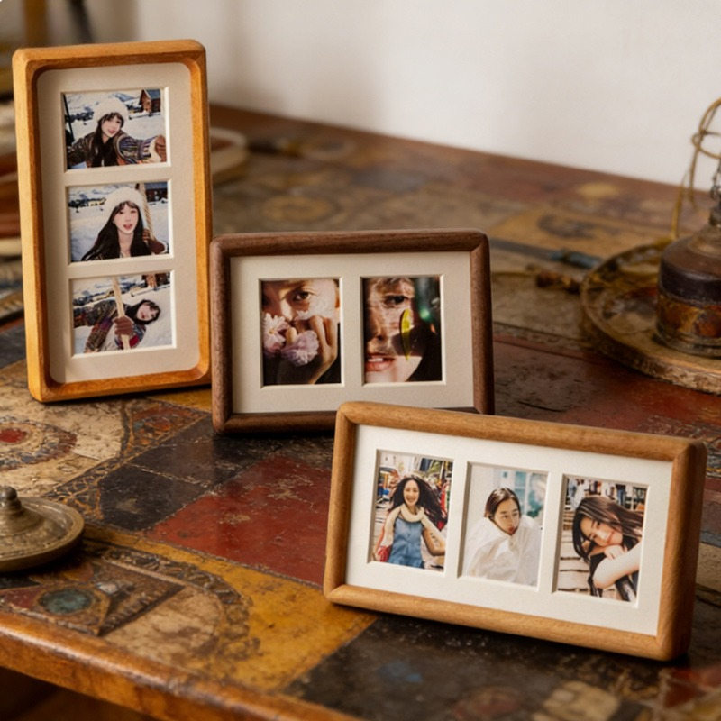 กรอบรูปไม้เนื้อแข็งแบบหลายช่อง - Photography Narrative บทวิจารณ์และราคา