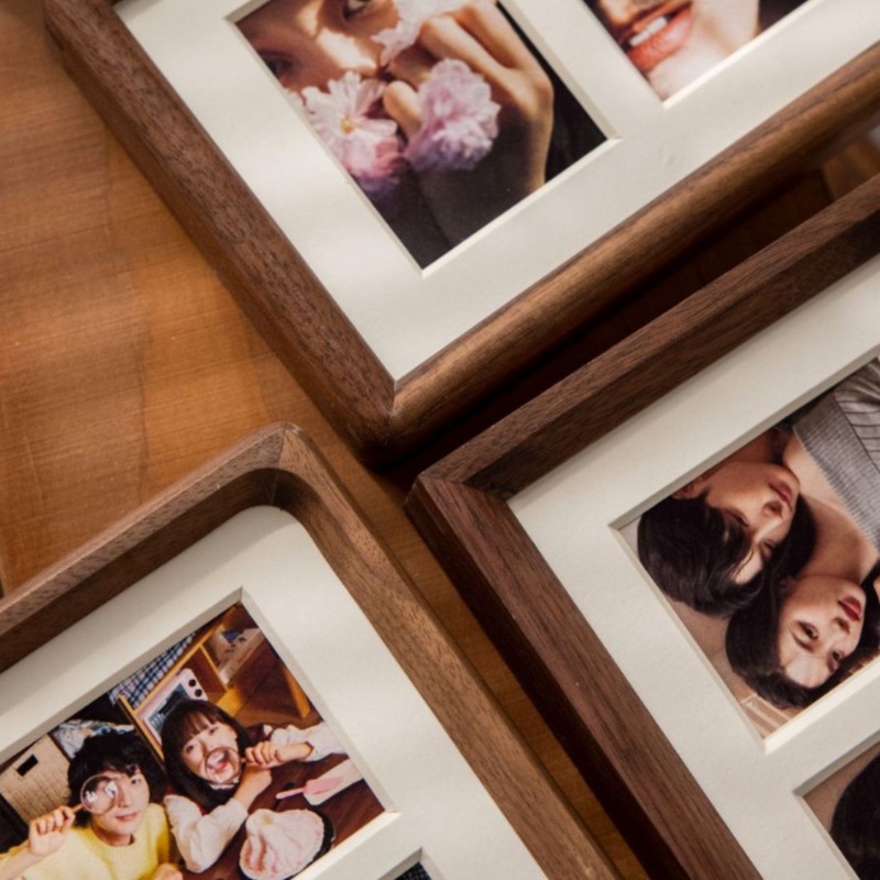 กรอบรูปไม้เนื้อแข็งแบบหลายช่อง - Photography Narrative บทวิจารณ์และราคา