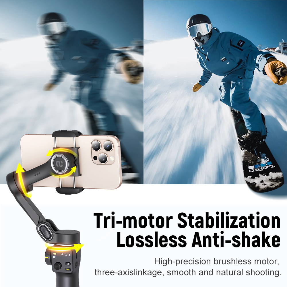 AOCHUAN มือถือ Anti-Shake Gimb - Handheld Stabilizer Gimbal บทวิจารณ์และราคา