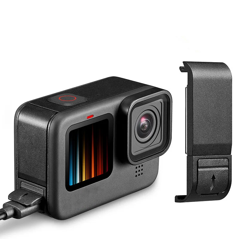 เคสซิลิโคนฝาปิดแบตเตอรี่ด้านข้ - Gopro Action Camera Hero 11 Black บทวิจารณ์และราคา