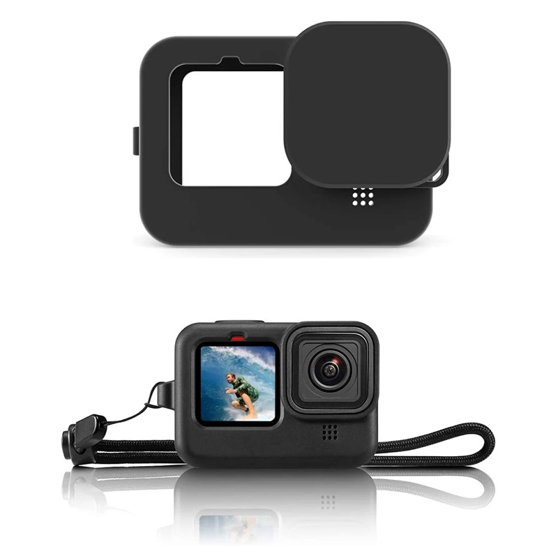 เคสซิลิโคนฝาปิดแบตเตอรี่ด้านข้ - Gopro Action Camera Hero 11 Black บทวิจารณ์และราคา