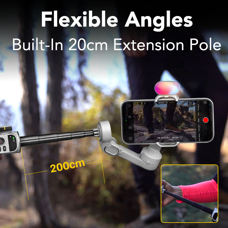 Aochuan สมาร์ท X2 ชุดสีขาว 3 แ - Handheld Stabilizer Gimbal บทวิจารณ์และราคา