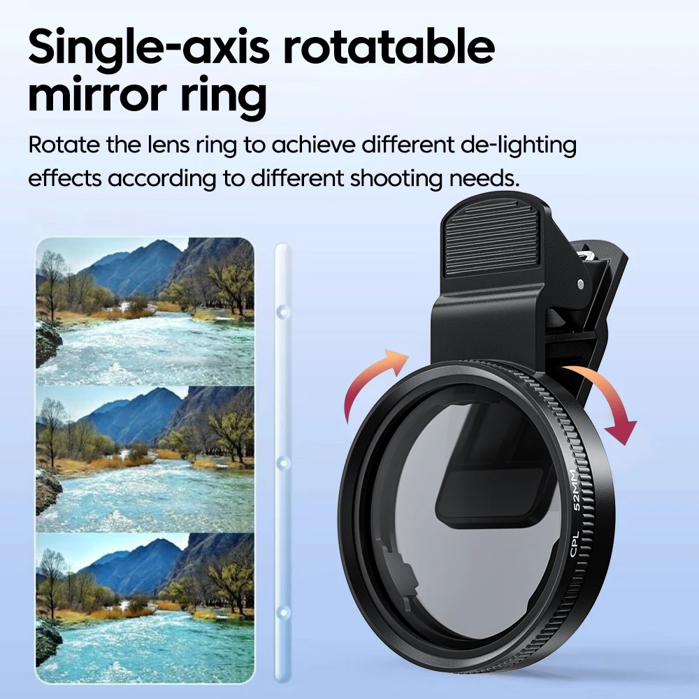 ใหม่ 52 มม.CPL โทรศัพท์มือถือเ - Photography Zooming บทวิจารณ์และราคา