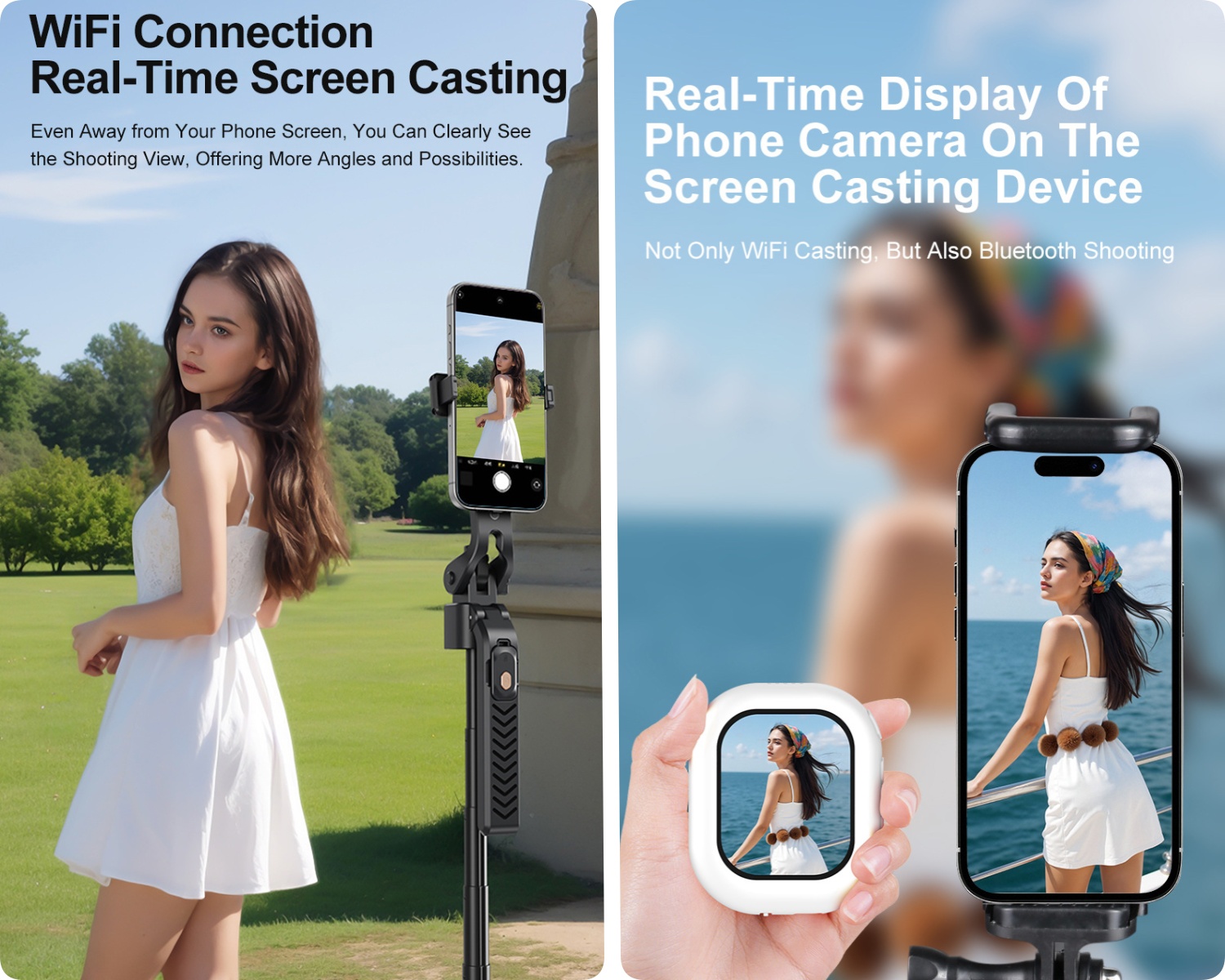 จอภาพเซลฟี่แม่เหล็กไร้สายขนาดเ - Photography Camera บทวิจารณ์และราคา