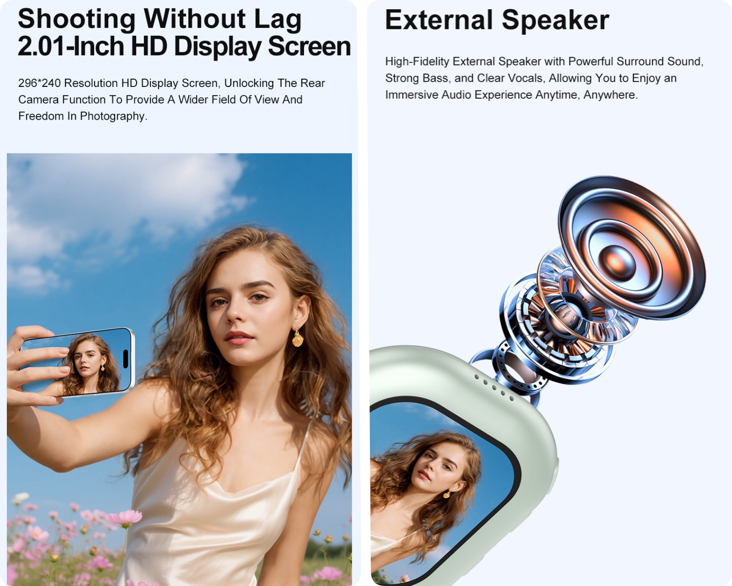 จอภาพเซลฟี่แม่เหล็กไร้สายขนาดเ - Photography Camera บทวิจารณ์และราคา